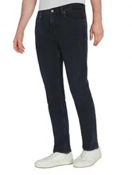 Image of Calvin Klein Slim Fit Denim Jeans - Night Black