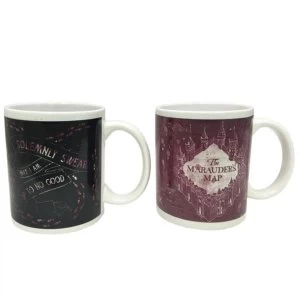 Image of Harry Potter - Marauder Map Heat Change Mug