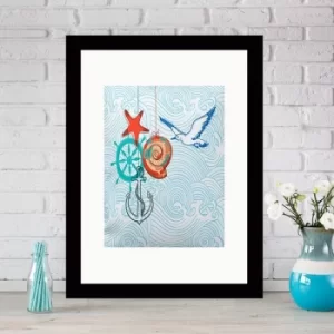 Image of SC29112 Multicolor Decorative Framed MDF Painting