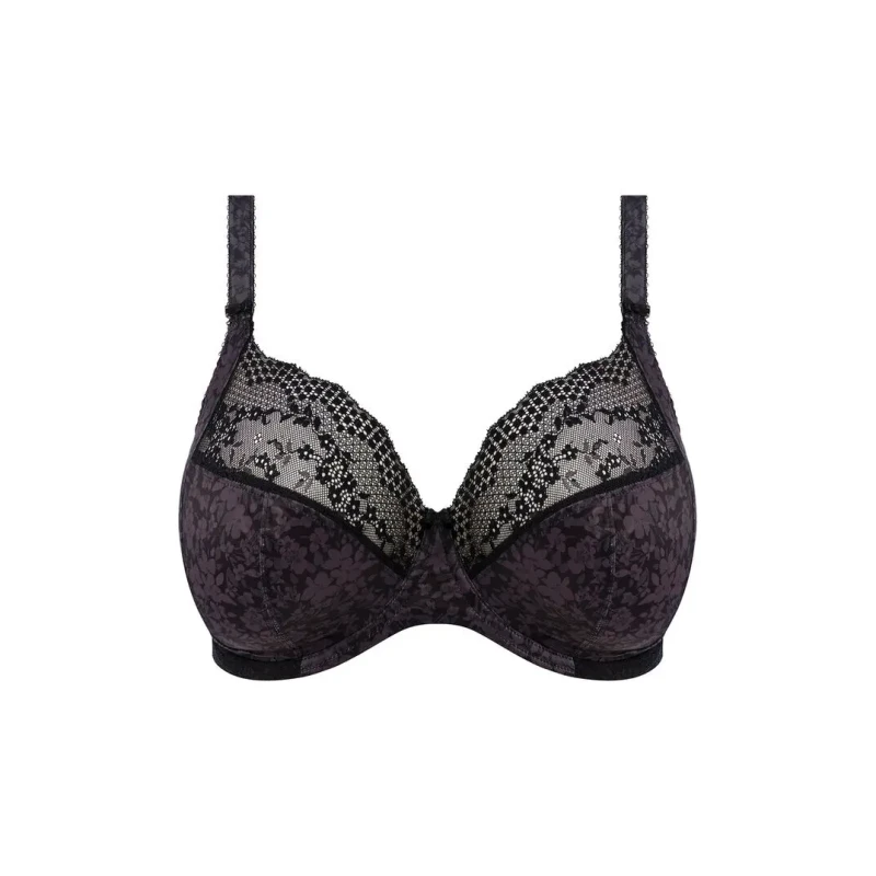 Image of Elomi Elomi Lucie Plunge Wired Bra Black - Elomi - Size: 36F Black Female 36F HQ53012