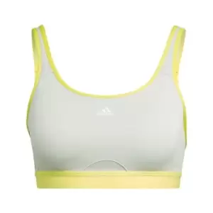 Image of adidas TLRD Move Training High-Support Bra Womens - Linen Green / Beam Yellow