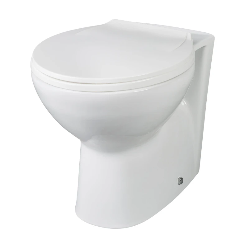 Image of Balterley Bathroom Back to Wall Toilet Pan , 410mm x 355mm, White White