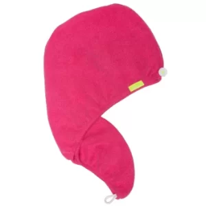 Image of Aquis AON Lisse Turban Hot Pink