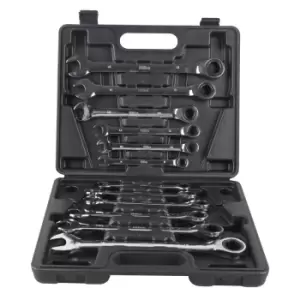Image of Hilka Tools Hilka 12 Piece Ratchet Spanner Set Metric
