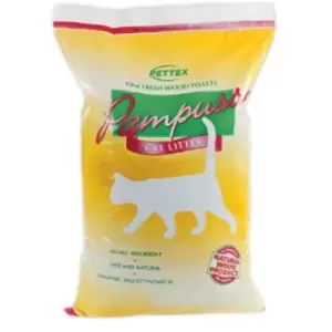 Image of Pettex Pampuss Wood Base Non-Clumping Cat Litter, 15L