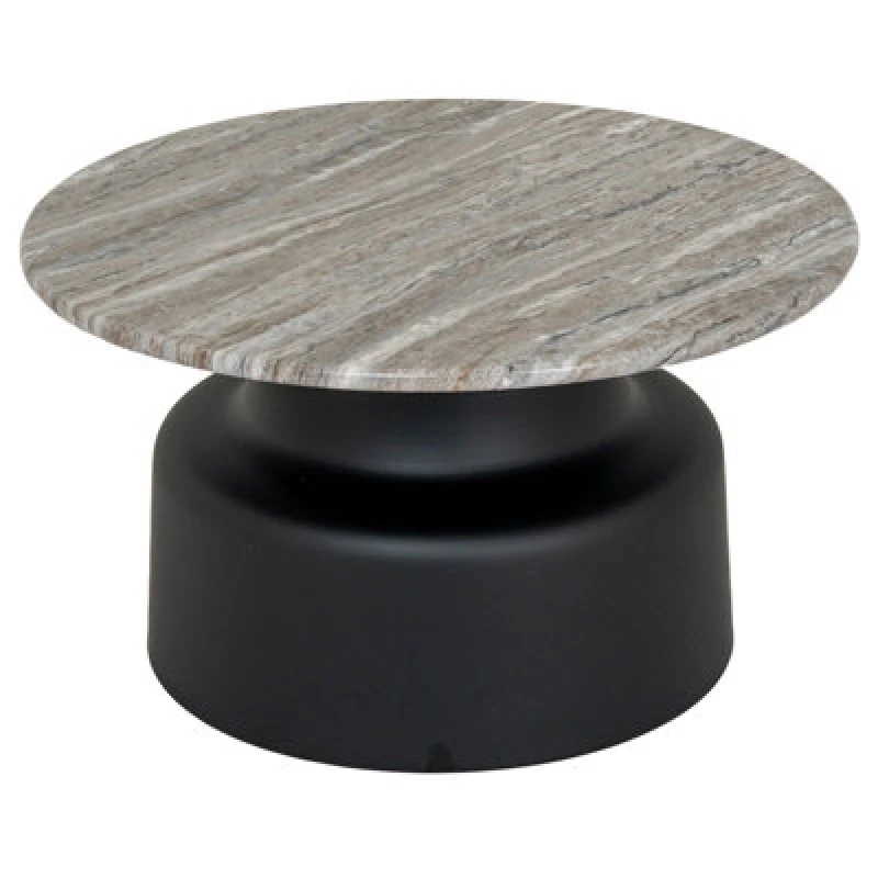 Image of Hill Interiors Oura Round Coffee Table Stylish Circular Centrepiece