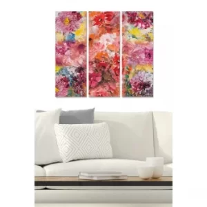 Image of MDF161623715 Multicolor Decorative MDF Painting (3 Pieces)