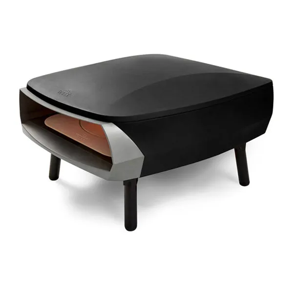 Image of Witt Etna Rotante 16" Pizza Oven with Rotating Turntable Black