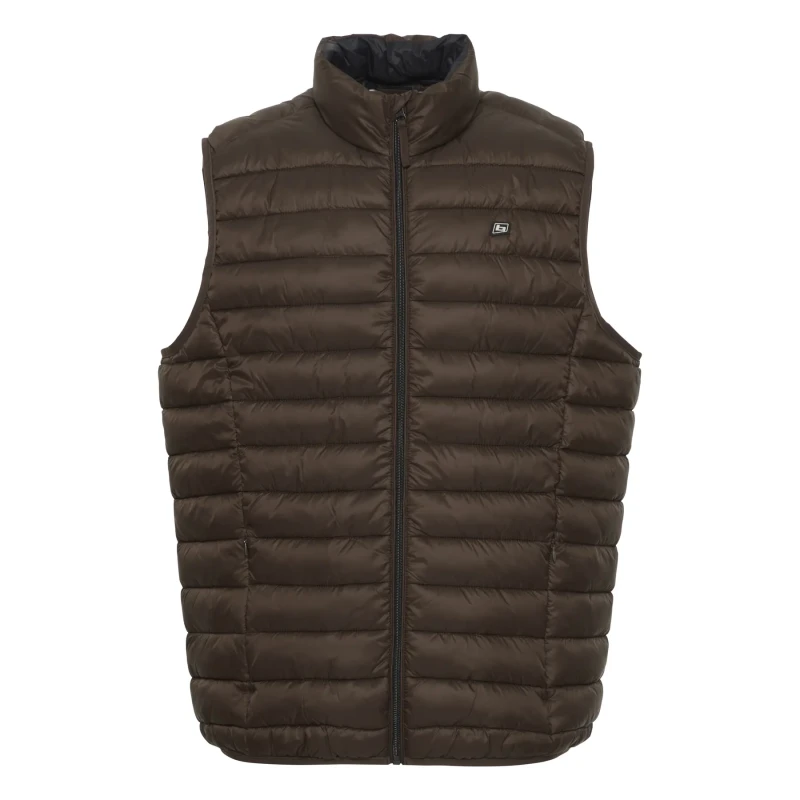 Image of Blend Sleeveless down jacket Blend Romsey Marron Unisex S