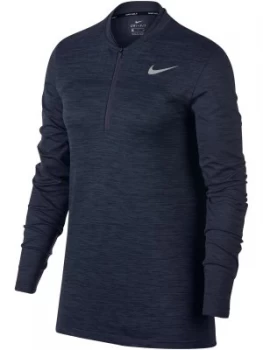Image of Nike Golf Seemless 12 Zip Dry Jumper Grey