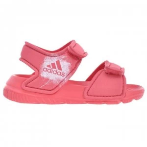 Image of adidas Alta Swim Childrens Sandals - Fuchsia/White