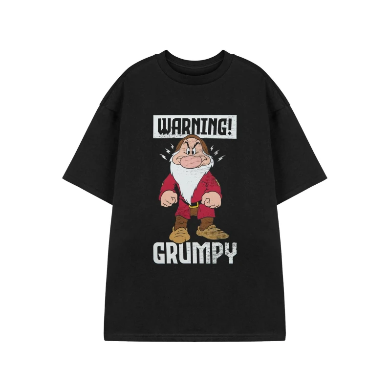 Image of (XXX-Large) Disney Snow White & The Seven Dwarfs Short Sleeved T-Shirt (Mens Black)