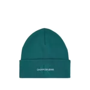 Image of Calvin Klein Jeans Mono Beanie - Blue