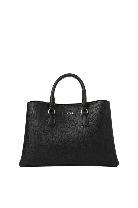 Image of FIORELLI Womens Emery Large Satchel Bag in True Black True Black Female One Size