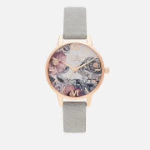 Image of Olivia Burton Womens Environmentally Friendly Watch - Eco Grey/Rose Gold