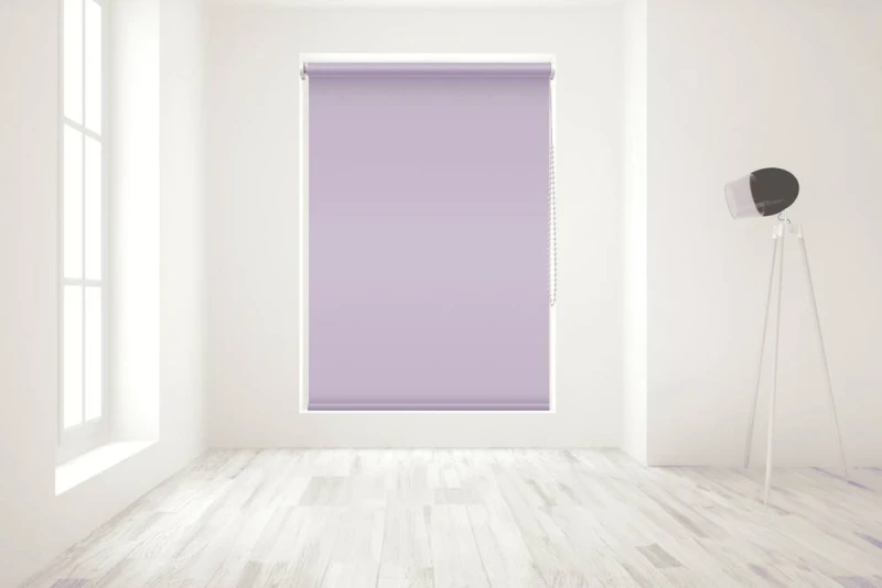 Image of Blinds Outlet Blackout Roller Blind in Lavender Size: 240cm width x 160cm drop Lavender Unisex 240cm width x 160cm drop