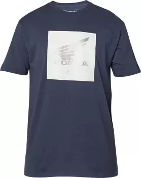 Image of FOX Honda Premium Update T-Shirt, blue Size M blue, Size M
