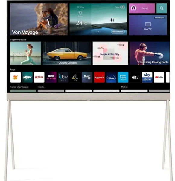 Image of LG 48" 48LX1Q6LA Objet Collection Pose Smart 4K Ultra HD OLED TV