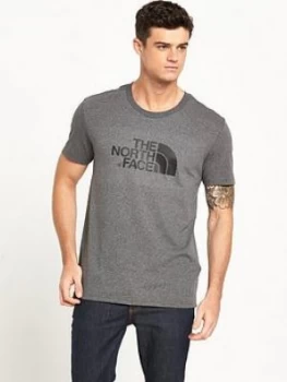 Image of The North Face Easy T Shirt Medium Grey Heather Size XS Men