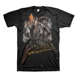 Image of Metallica - 40th Anniversary Horsemen Unisex XX-Large T-Shirt - Black