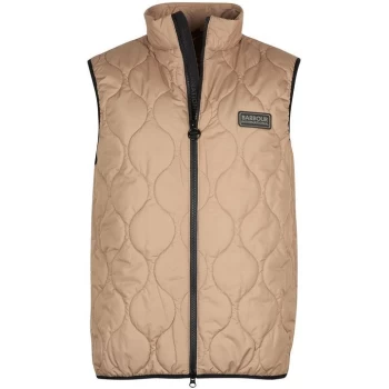 Image of Barbour International Accelerator Race Gilet - Brown BE54