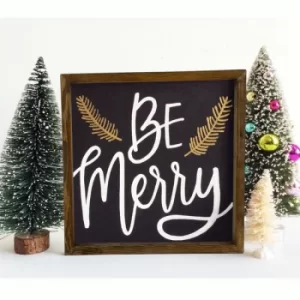 Image of KZM378 Brown White Black Yellow Decorative Framed MDF Painting