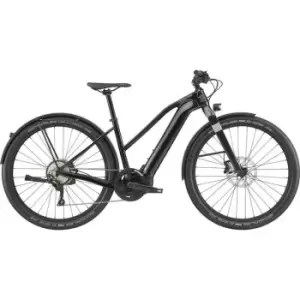 Image of Cannondale Canvas Neo 1 Remixite 2021 Electric Hybrid Bike - Black