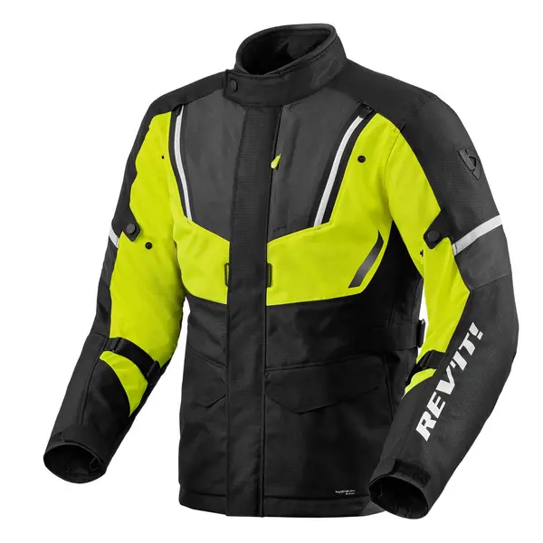 Image of REV'IT! Move H2O Jacket Black Neon Yellow Size M