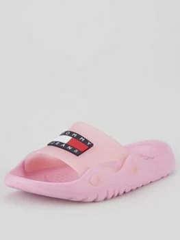 Image of Tommy Jeans Heritage Freedom Slider - Pink
