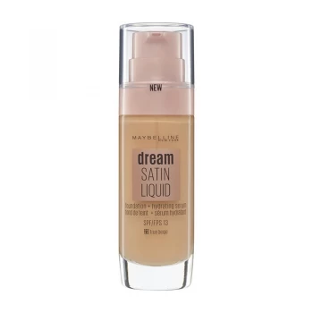 Image of Maybelline Dream Satin Liquid Foundation 23 True Beige 30ml