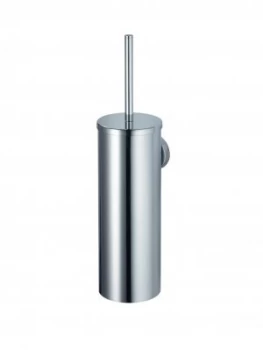 Image of Aqualux Kosmos Wall-Mounted Or Free-Standing Toilet Brush Holder - Chrome