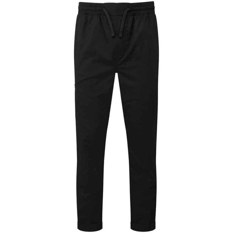 Image of Premier Recyclight Chef Cargo Trousers Black unisex