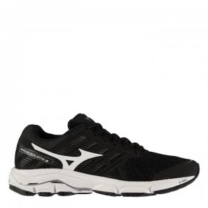Image of Mizuno Wave Equate 3 Ladies Running Shoes - Black/White