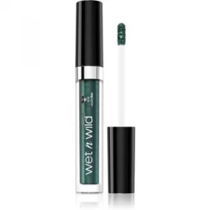 Image of Wet n Wild MegaLast Liquid Catsuit Metallic Eyeshadow Shade Emerald Gaze 3.5ml