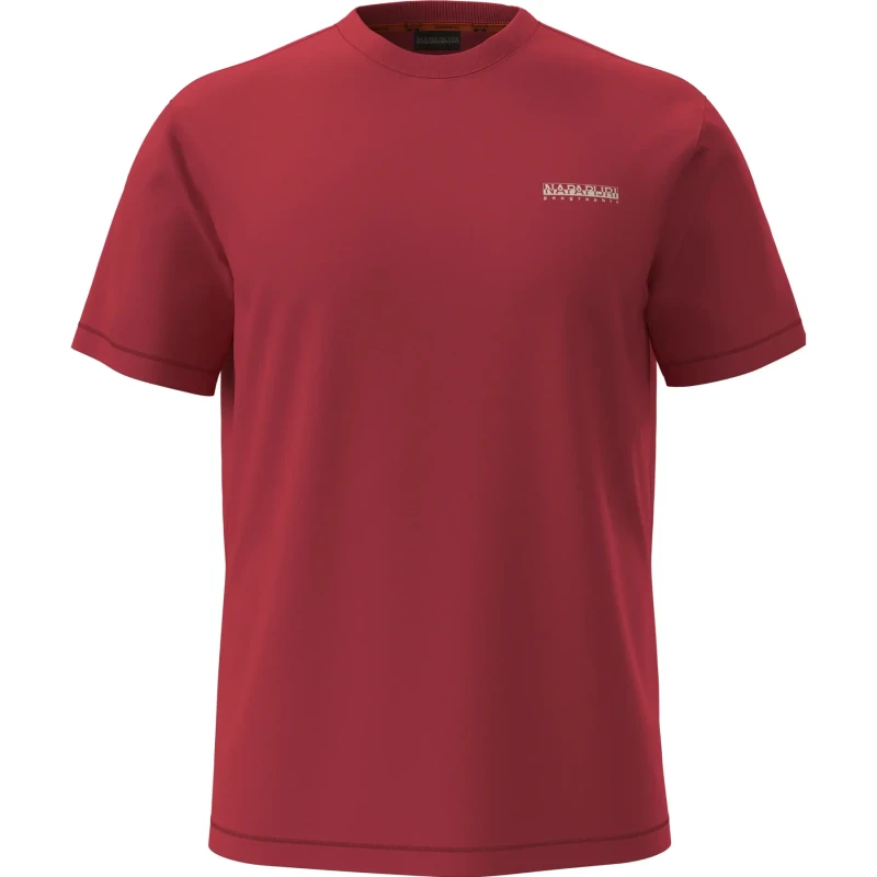 Image of T-Shirt Napapijri S-Small Box Rouge Male M