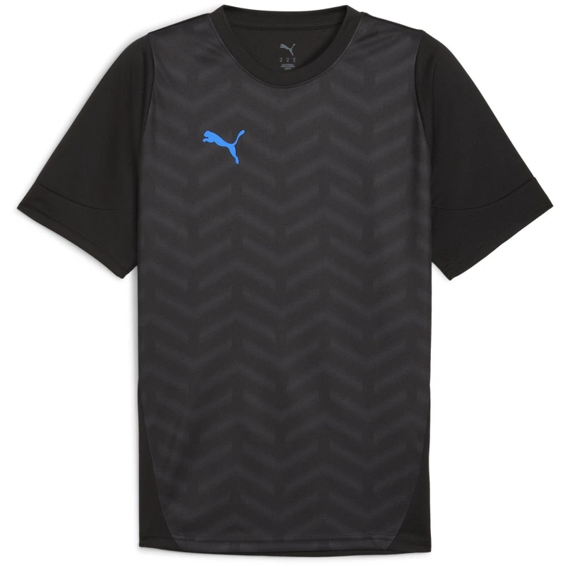 Image of Puma Individual Cup T-Shirt Mens Black/Blue unisex S