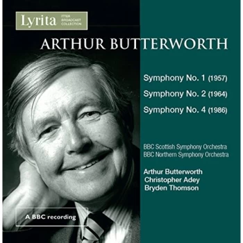 Image of BBC Scottish Symphony Orchestra - Arthur Butterworth: Symphony No. 1/Symphony No. 2/Symphony No. 4 CD