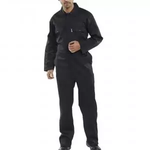 Image of Beeswift Regular Boilersuit Black 54