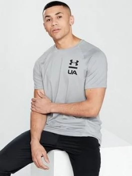 Image of Urban Armor Gear Mk1 Graphic Logo T shirt Grey Size S Men