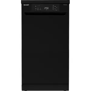 Image of Sharp QW-NS1CF49EB-EN Slimline Freestanding Dishwasher