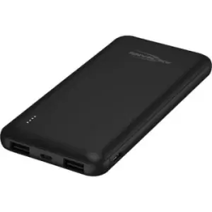 Image of Ansmann PB212 Power bank 10000 mAh Smart IC LiPo Micro USB, USB-C , USB Black Status display