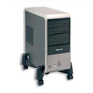 Image of Mobile Adjustable CPU Stand Black CCS55143