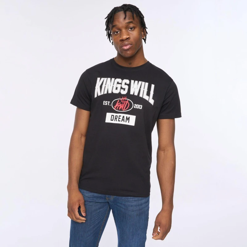 Image of Kings Will Dream Knockout T-Shirt Black male M