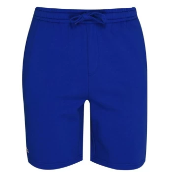 Image of Lacoste Fleece Shorts - Blue