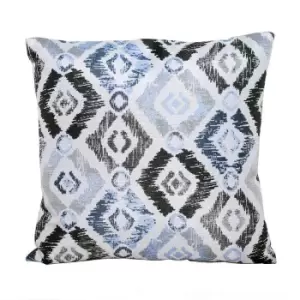 Image of Royalcraft 2Pk Blue Patterned Scatter Cushion