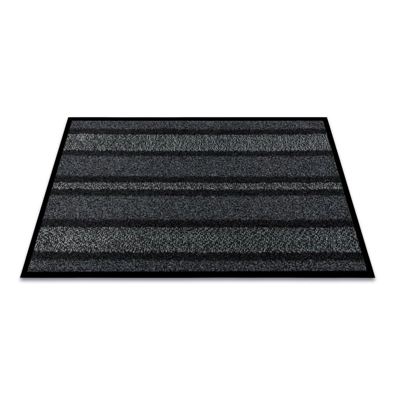 Image of RugsX Arizona 935 Doormat in Grey Size: 90cm x 150cm Grey Unisex 90cm x 150 cm