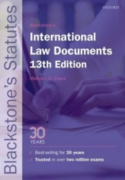 Image of Blackstones International Law Documents by Malcolm Evans Book