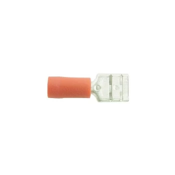Image of Wiring Connectors - Red - Female Slide-On - 6.3mm - Pack of 4 - PWN287 - Wot-nots