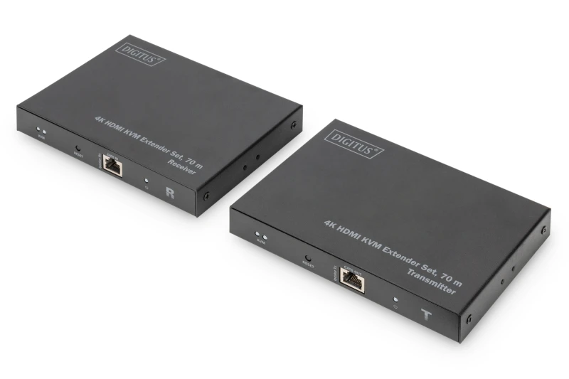 Image of Digitus 4K HDMI KVM Extender Set. 70 m