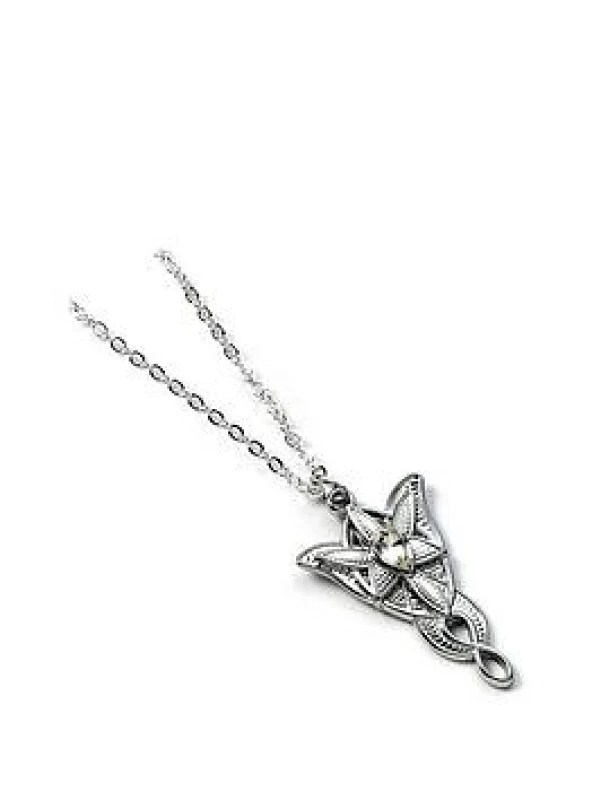 Image of The Lord Of The Rings Arwens Evenstar Necklace silver coloured Onesize Women